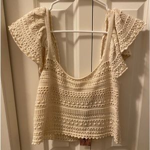 Sincerely Jules Crochet Coastal Tank Top